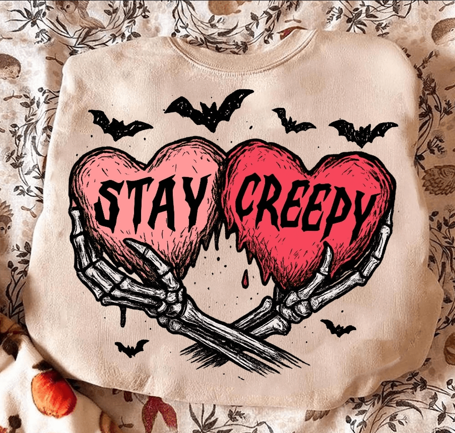 Stay Creepy Graphic Apparel