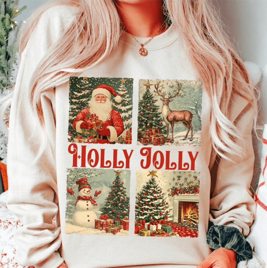Holly Jolly Graphic Apparel