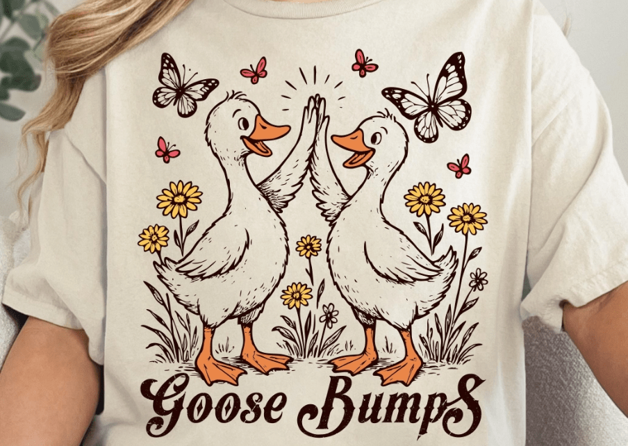 Goose Bumps Graphic Apparel