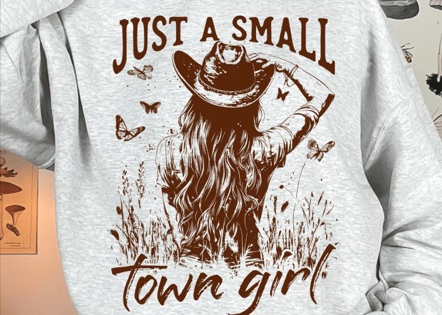 Small Town Girl Graphic Apparel