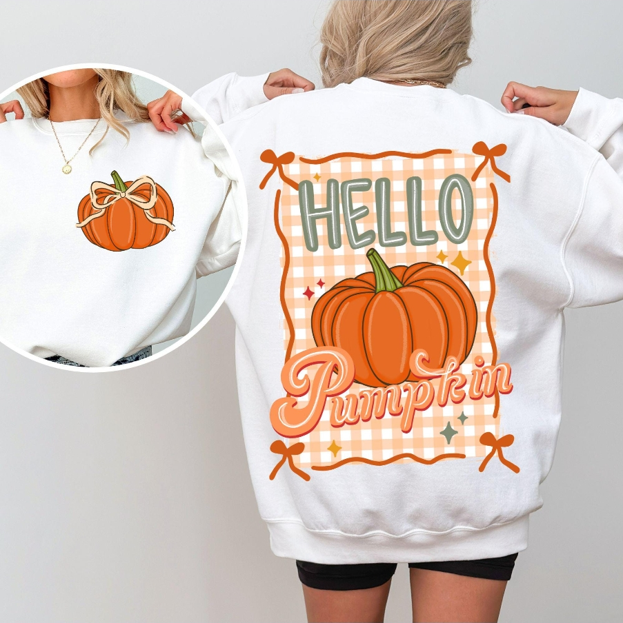 Hello Pumpkin Graphic Apparel