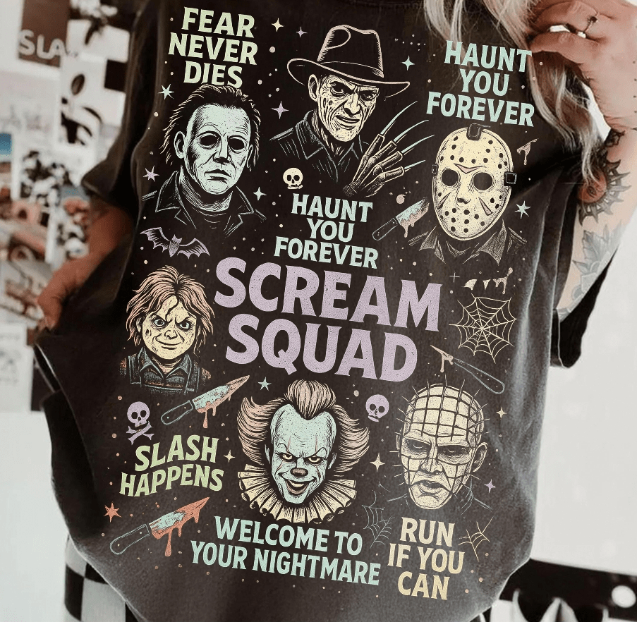 Scream Squad Graphic Apparel