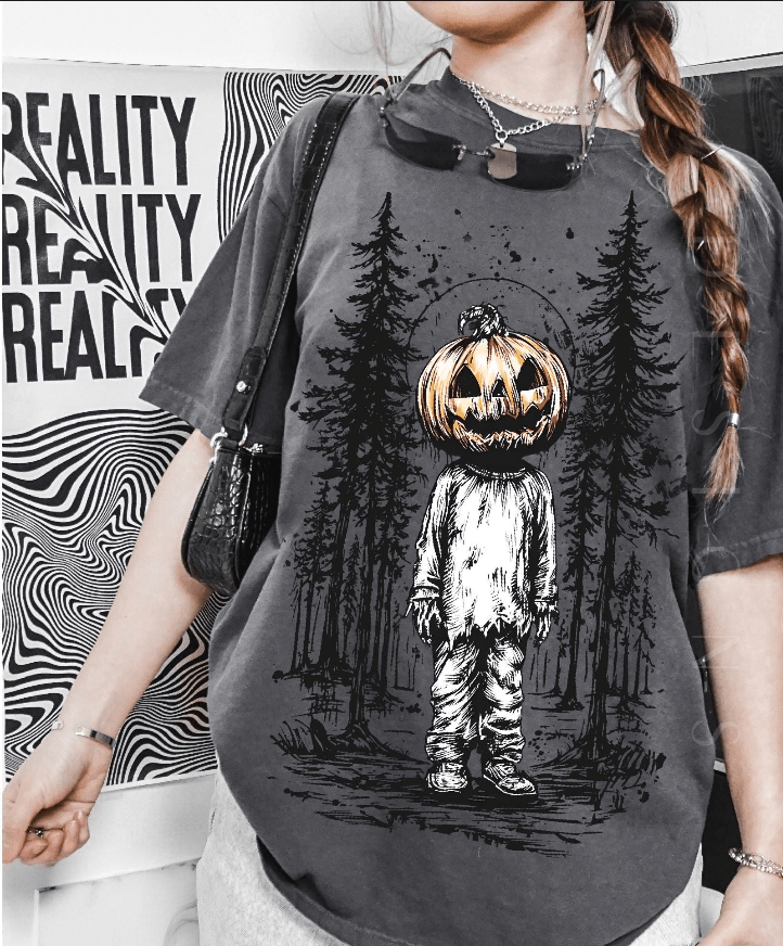 Pumpkin Man Graphic Apparel