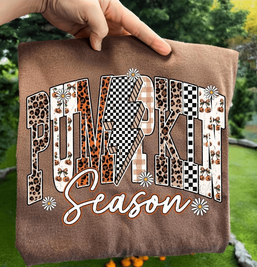 Pumpkin Season Graphic Apparel