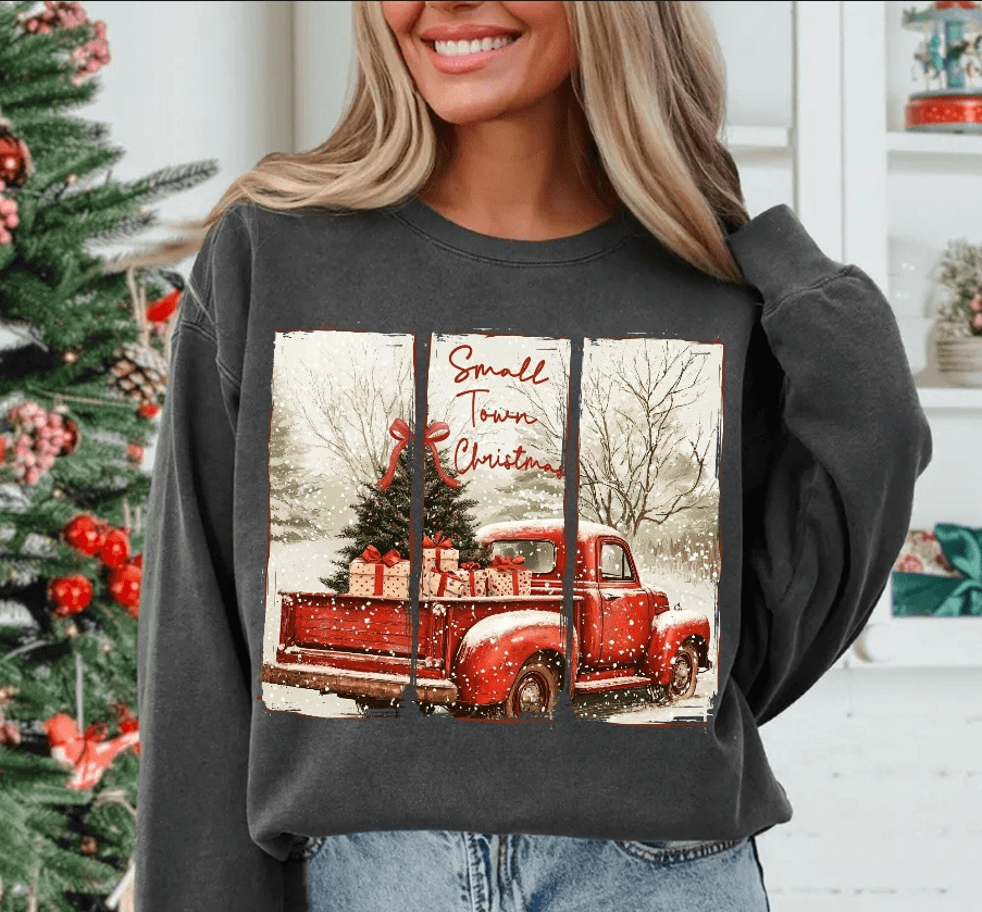 Red Truck Graphic Apparel