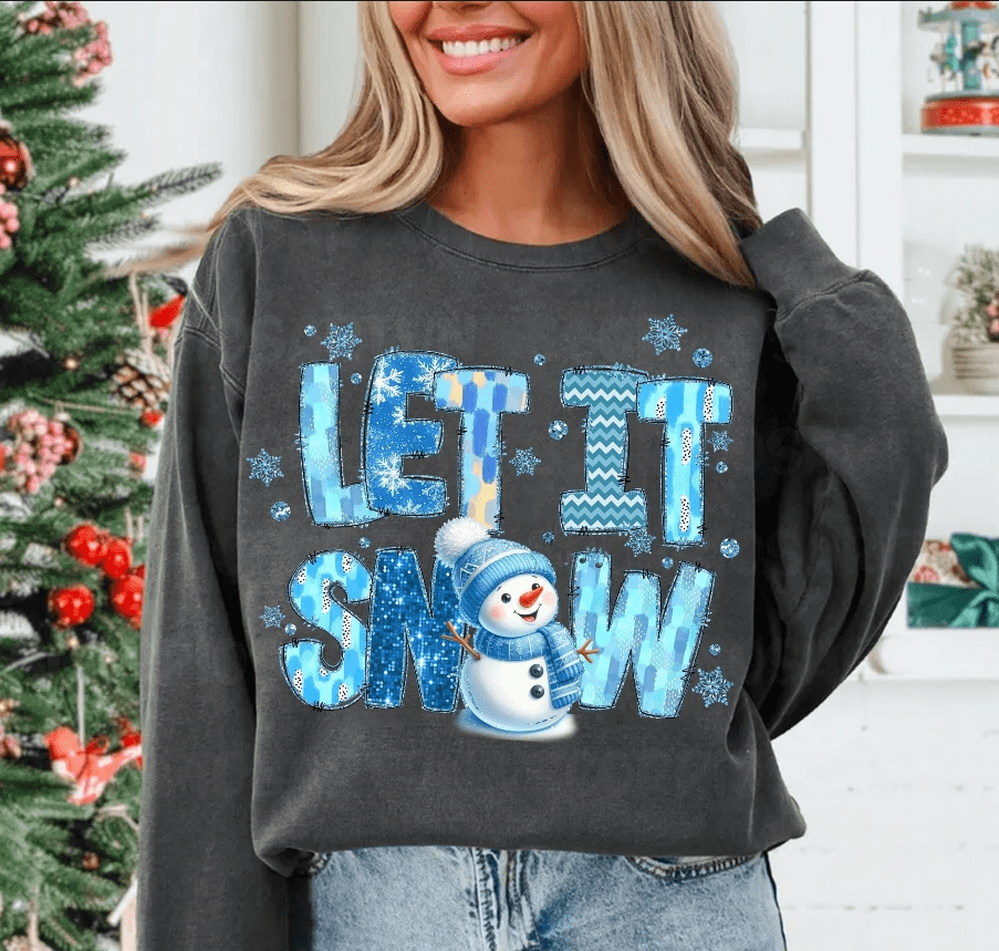 Let it Snow Graphic Apparel