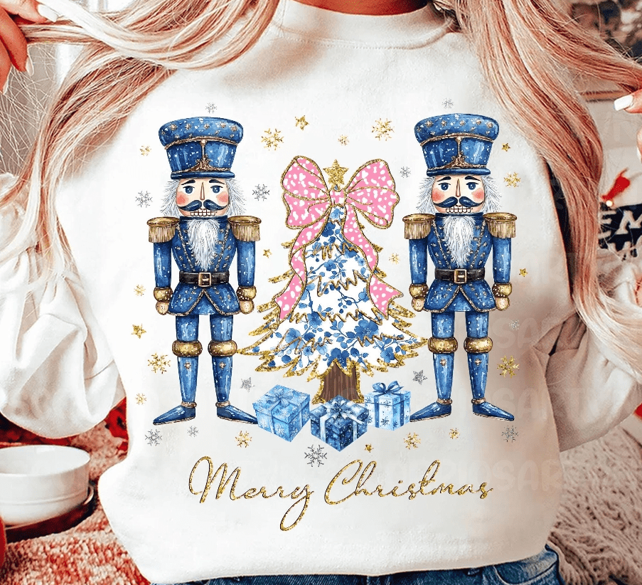 Nutcracker Merry Christmas Graphic Apparel