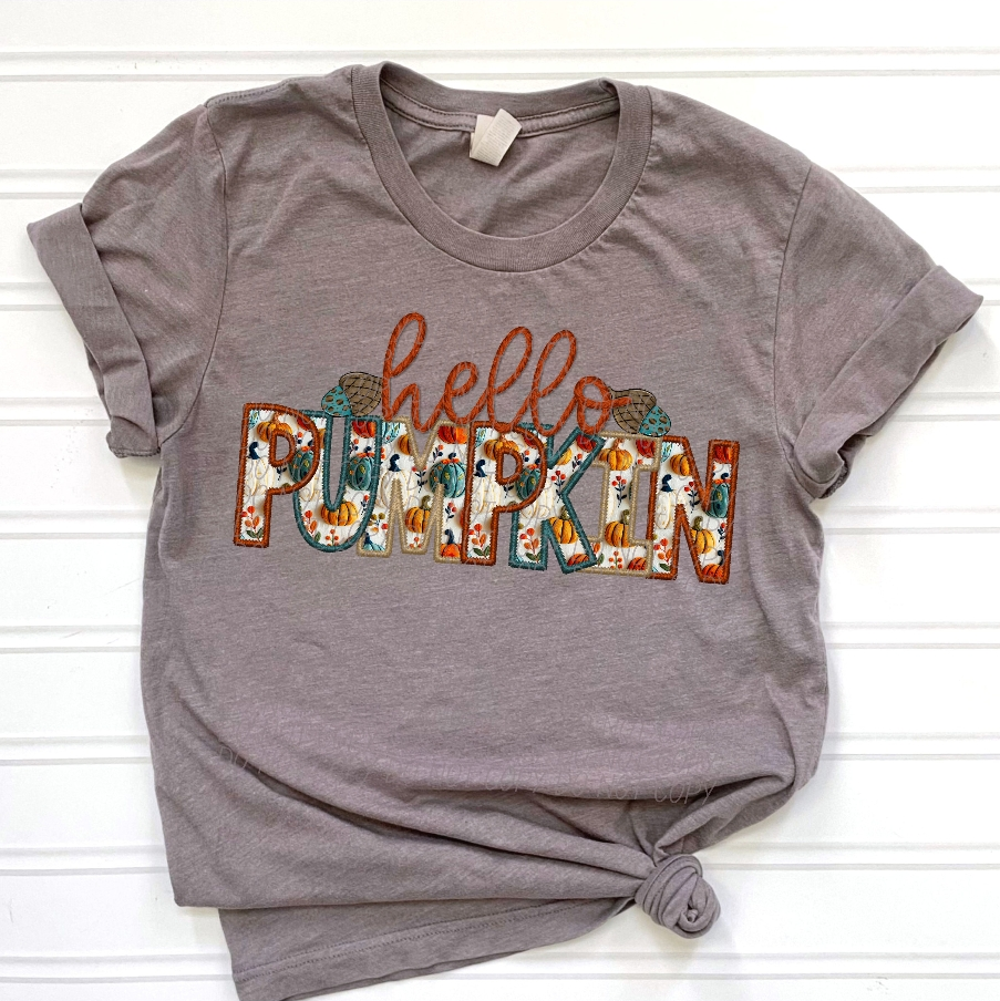 Hello Pumpkin Graphic Apparel