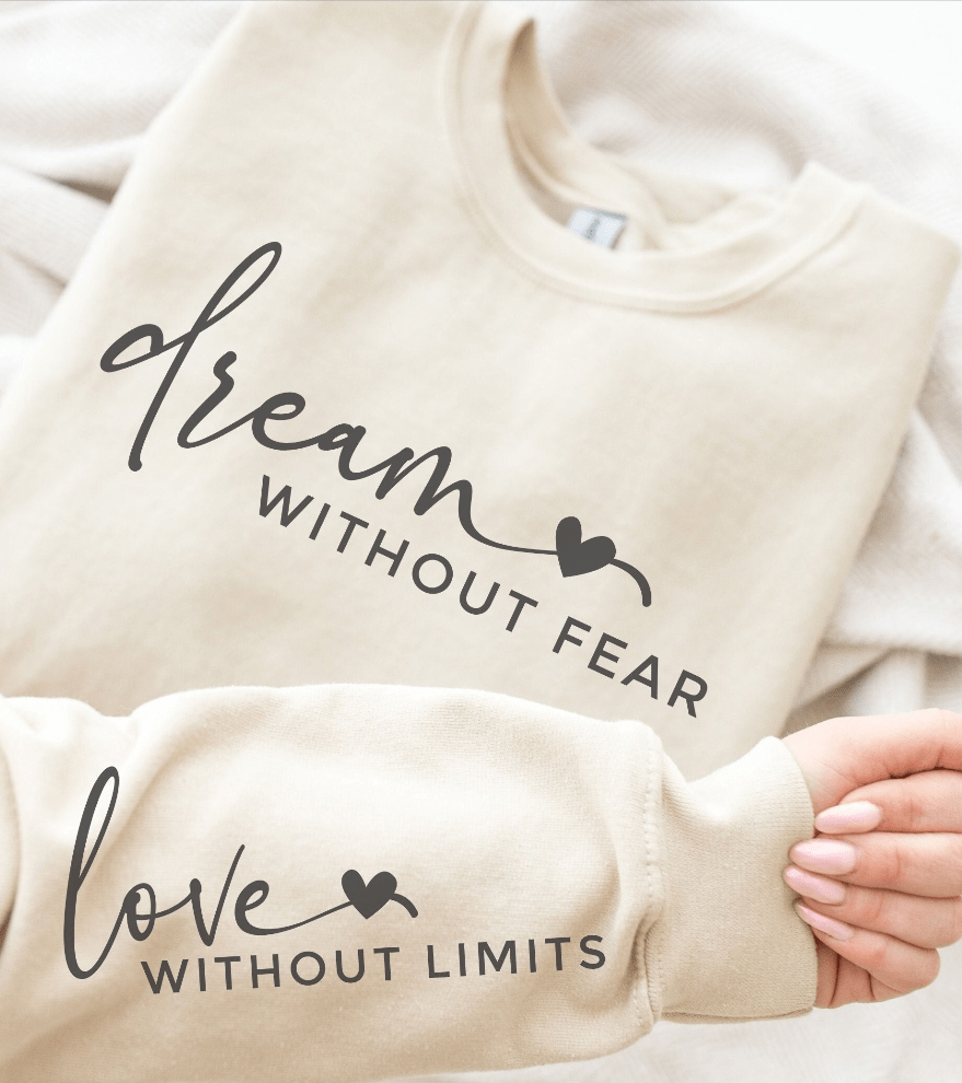 Dream Without Fears Graphic Apparel