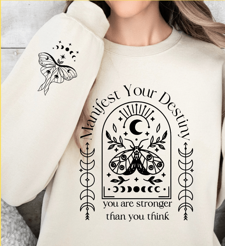 Manifest Your Destiny Graphic Apparel