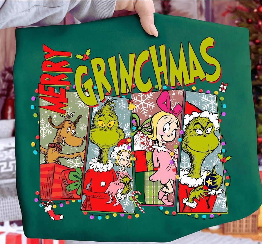 Merry Grinchmas 2 Graphic Apparel