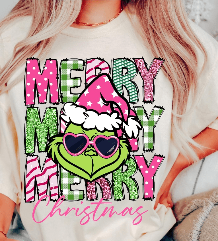 Colorful Grinch Graphic Apparel