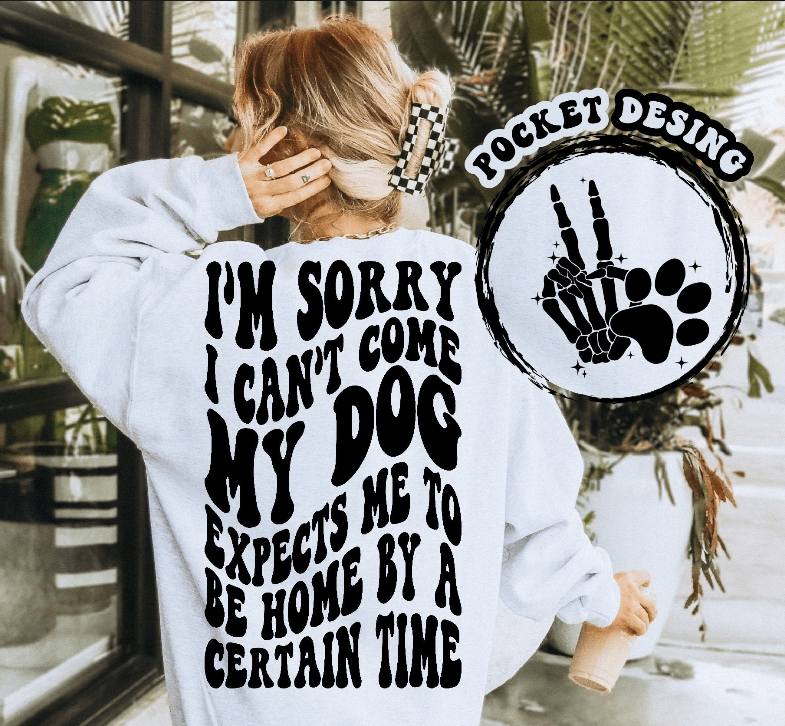 My Dog Crewneck Graphic Apparel