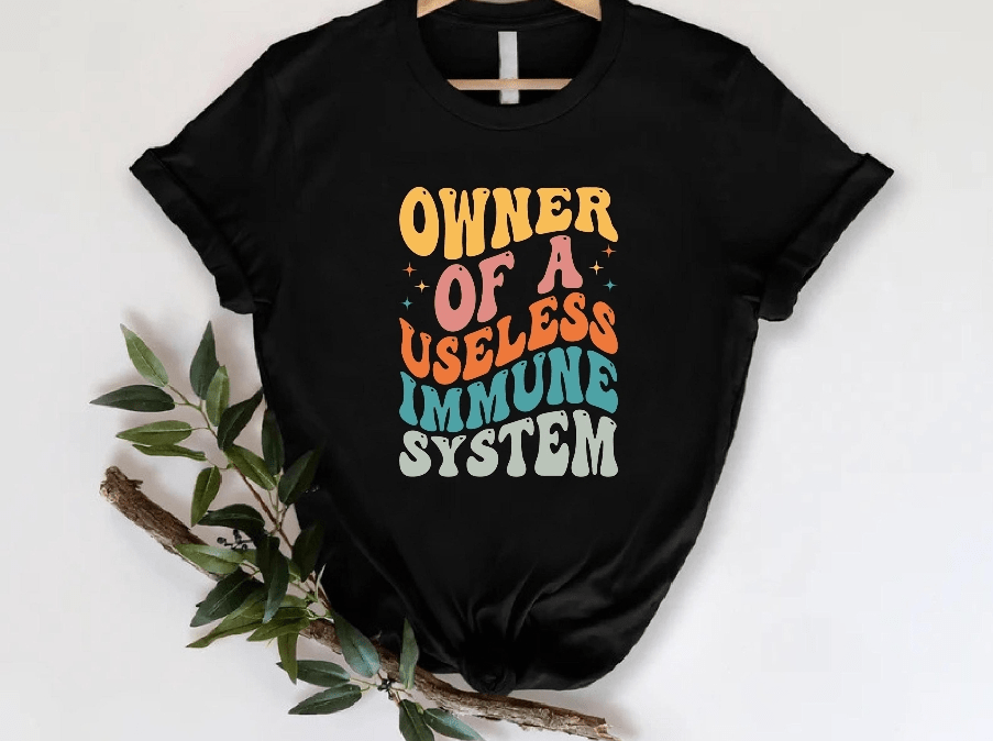 Useless Immune System Graphic Apparel