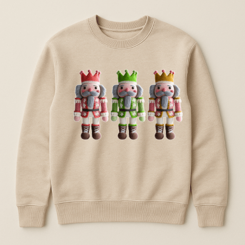 Nutcrackers faux latch hook Graphic Apparel
