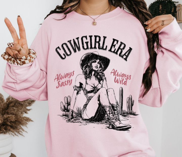 Always Sassy Cowgirl Graphic Apparel