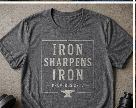 Iron Sharpens Iron Graphic Apparel