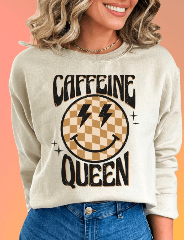 Caffeine Queen Graphic Apparel