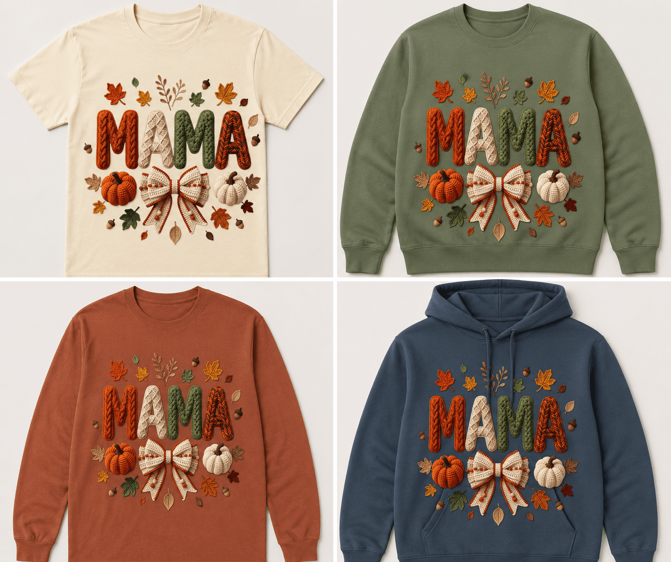 Fall Mama Graphic Apparel