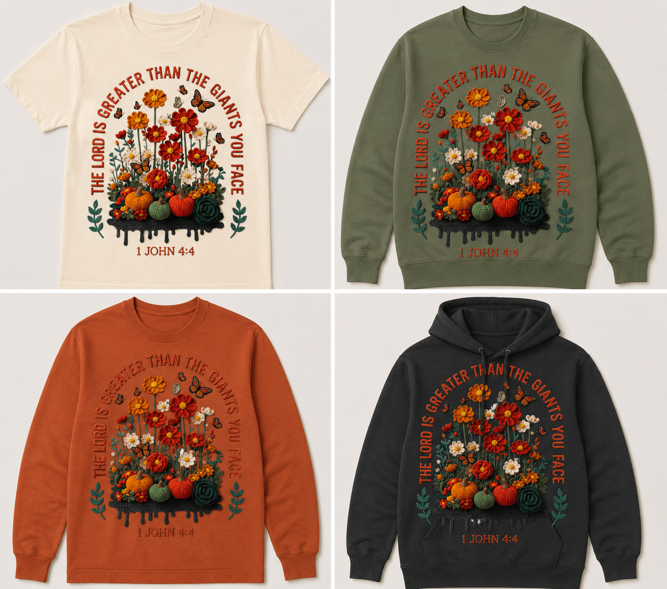 The Lord Is Greater Graphic Apparel