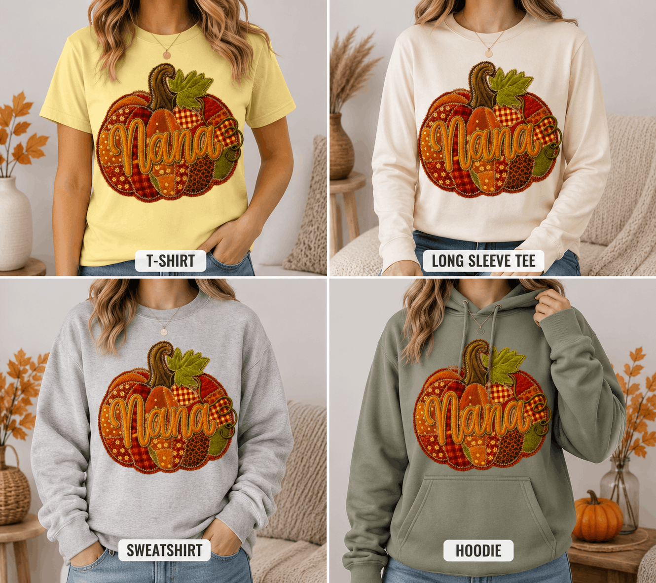 Pumpkin Nana Graphic Apparel