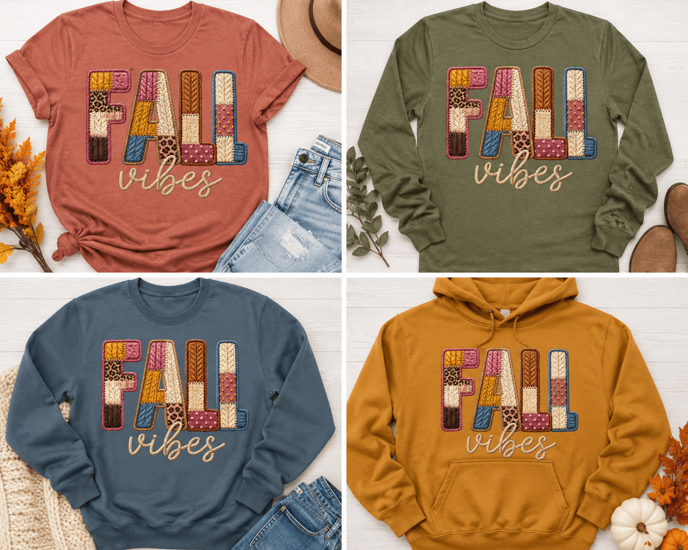 Fall Vibes Graphic Apparel