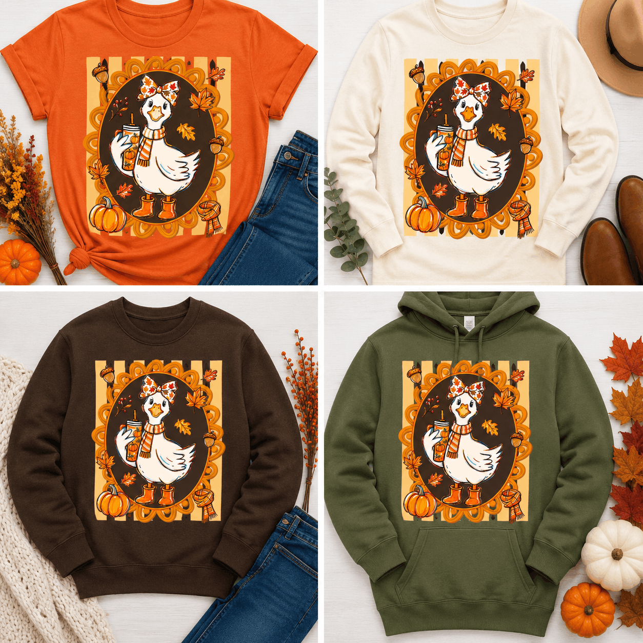 Goosy Fall Graphic Apparel