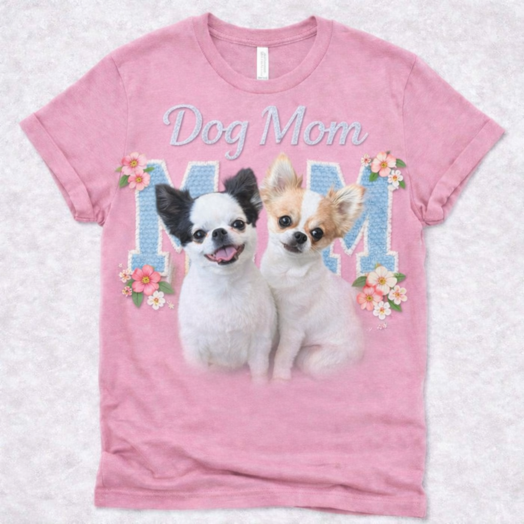 Dog Mom Custom Graphic Apparel