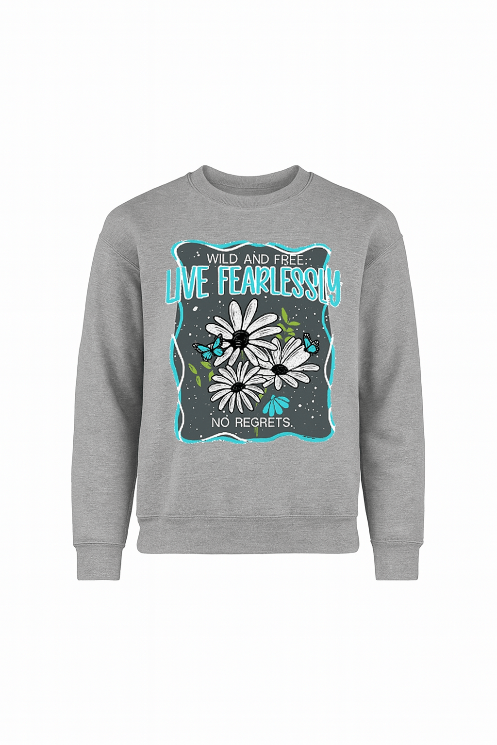 No Regrets Graphic Apparel