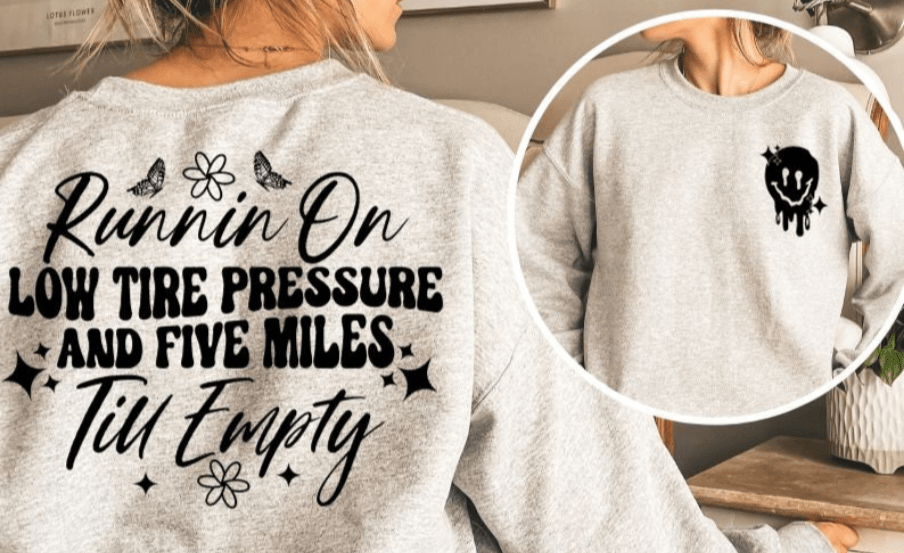 Running On Graphic Apparel
