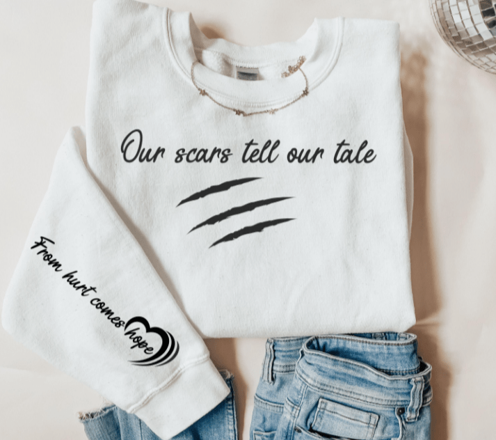 Scars Tell Our Tale Graphic Apparel