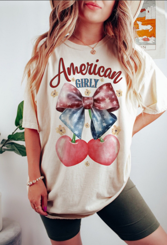 American Girly Graphic Apparel