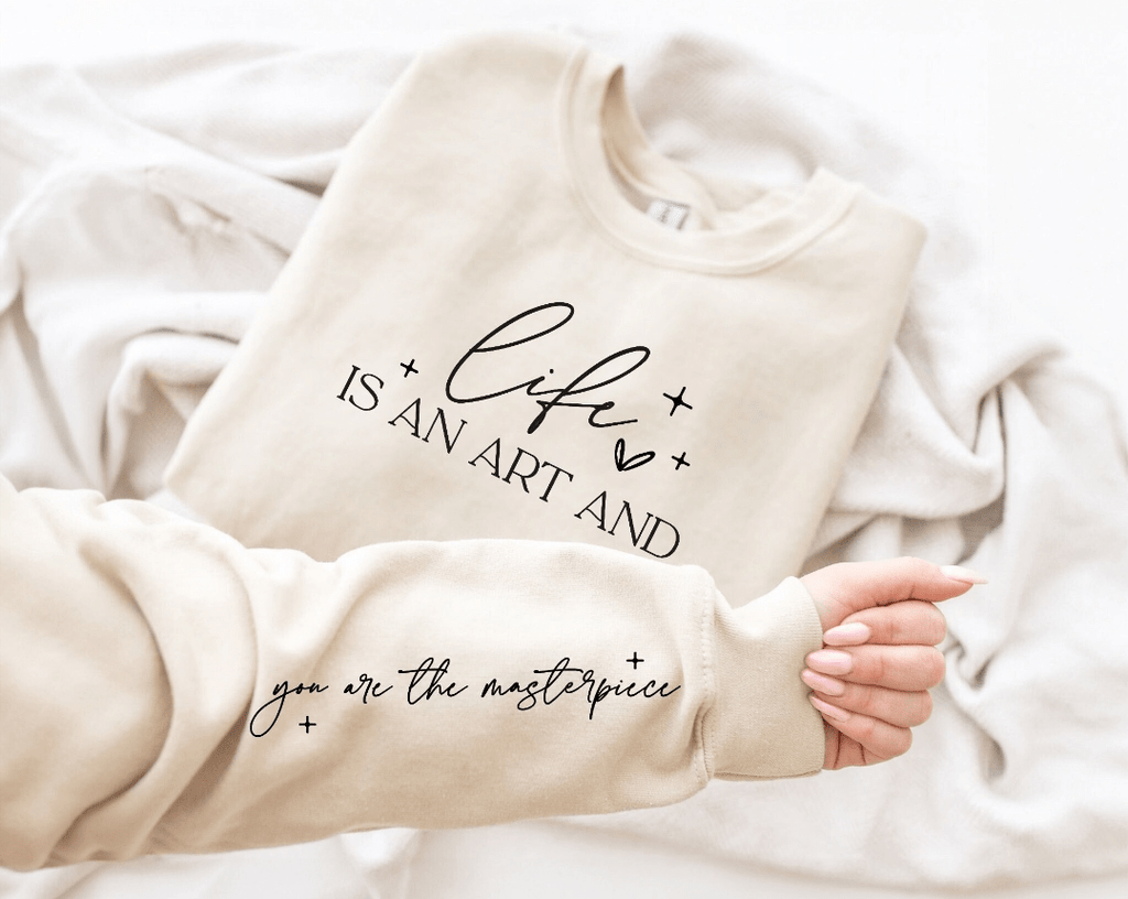 Life is a Art Graphic Apparel