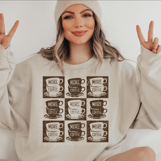 More Coffee Graphic Apparel