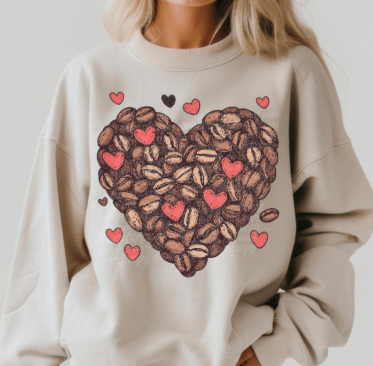 Lovin' Coffee Graphic Apparel