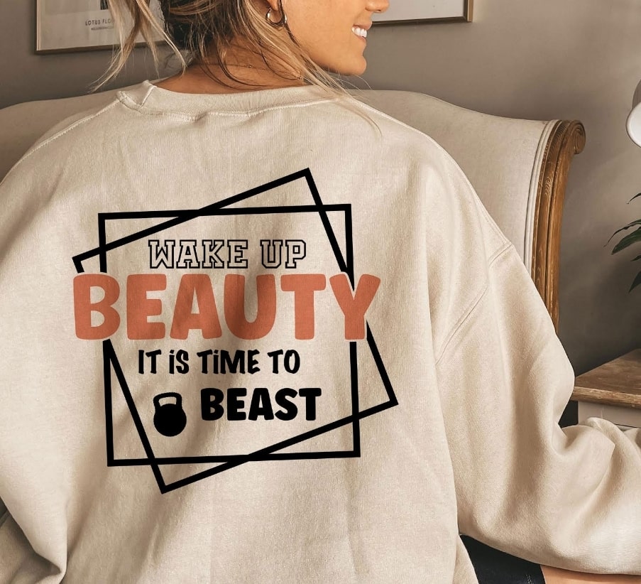 Time to Beast Graphic Apparel