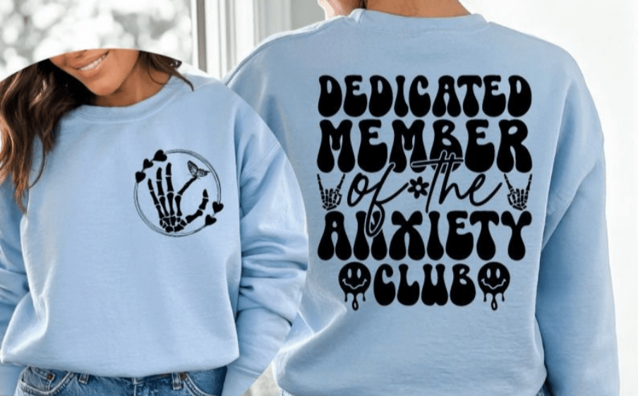 Anxiety Club Graphic Apparel