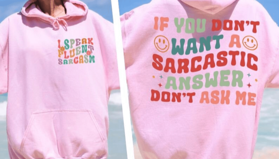 Sarcastic Answer Graphic Apparel