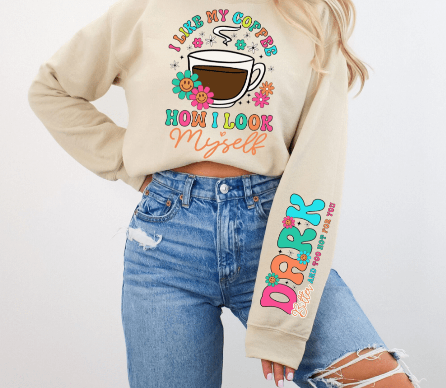 My Coffee Graphic Apparel