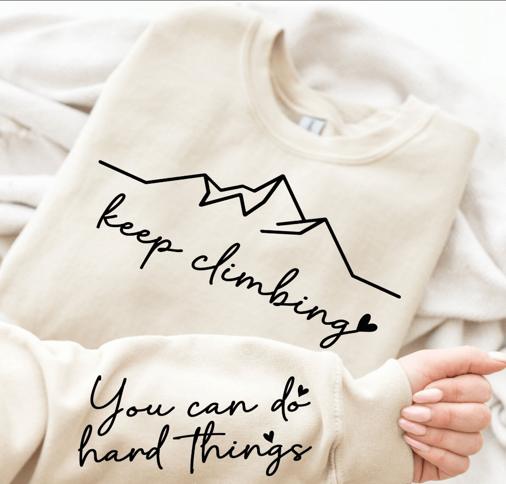 Keep Climbing Graphic Apparel
