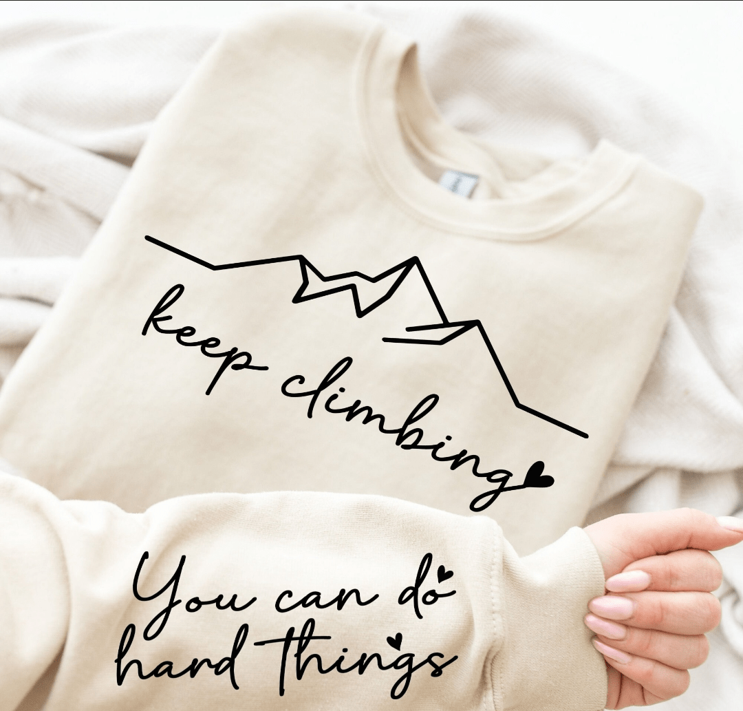 Keep Climbing Graphic Apparel