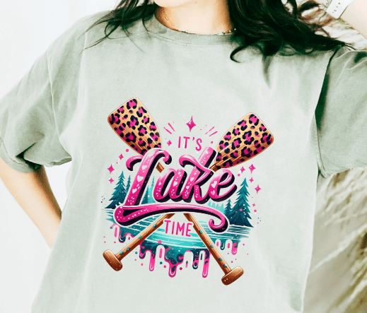 Lake Time Graphic Apparel