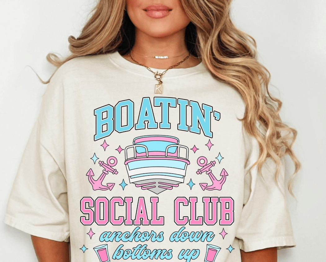 Boatin' Social Club Graphic Apparel