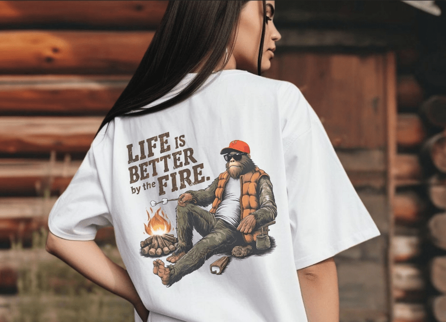 Bigfoot Life is Better Graphic Apparel