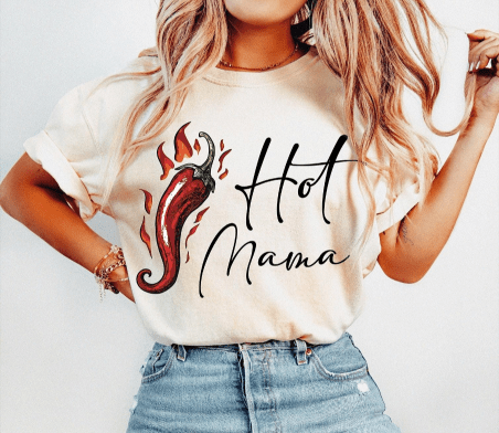 Hot Mama Graphic Apparel