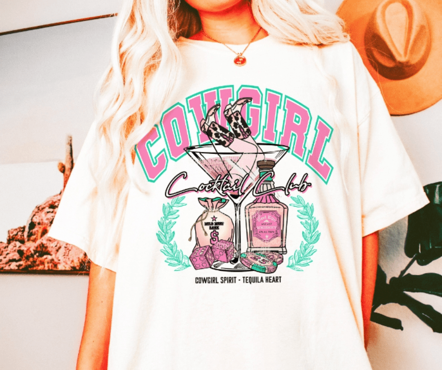 Cowgirl Cocktail Club Graphic Apparel