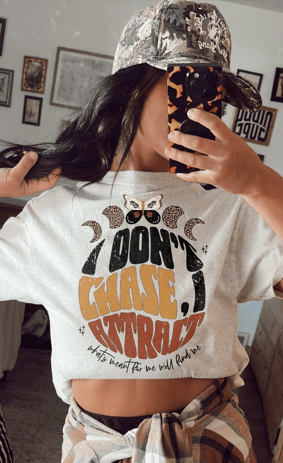 I Don't Chase Crewneck Graphic Apparel