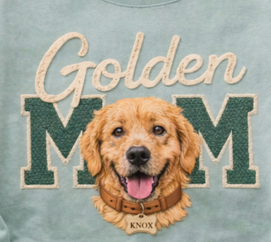 Dog Mom Custom Graphic Apparel