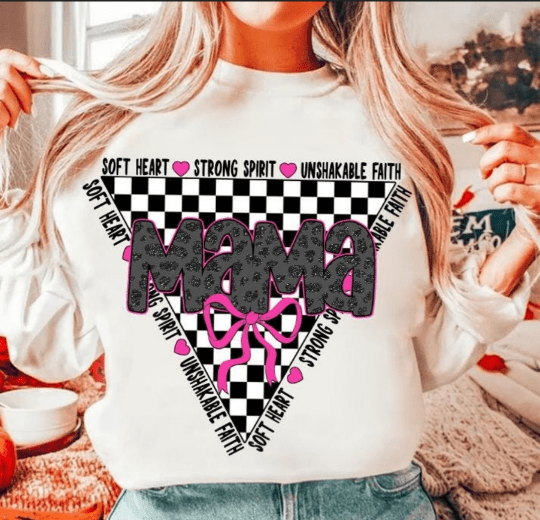 Retro Mama Graphic Apparel