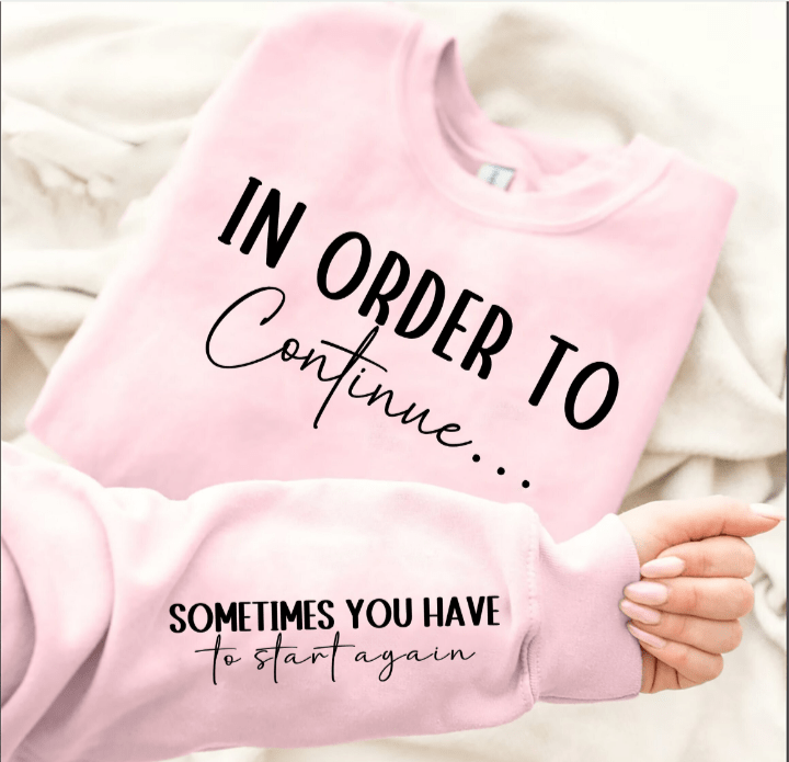 Start Again Graphic Apparel